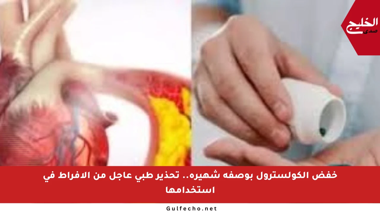 خفض الكولسترول بوصفة شهيرة.. تحذير طبي عاجل من الإفراط في استخدامها